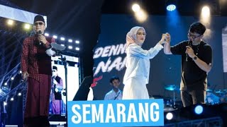 KONSER DENNY CAKNAN SEMARANG PERDANA NYANYI LAGU ROPANG #dcgariskeras 