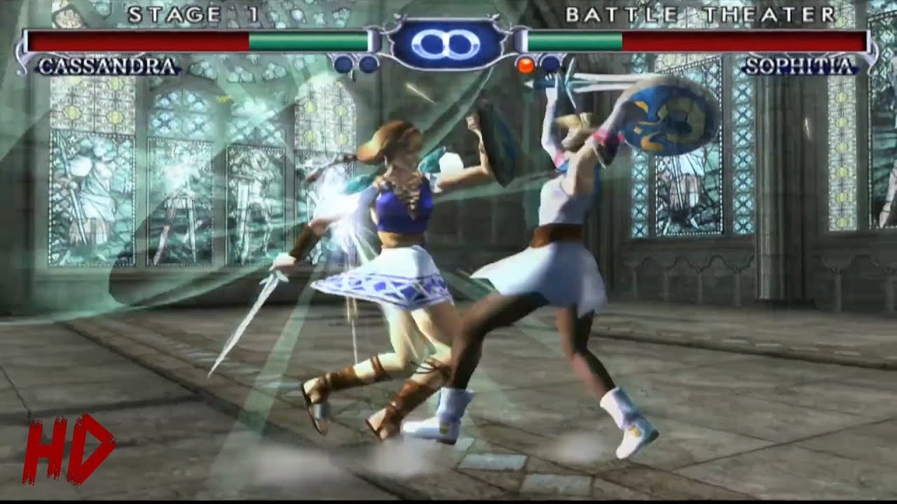 SoulCalibur II, Cassandra Alexandra Vs Sophitia Alexandra