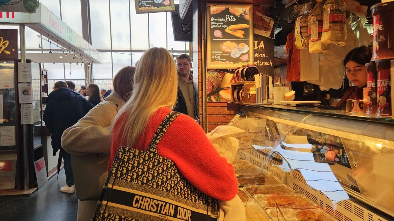 FRANKFURT/GERMANY Kleinmarkthalle Walking Tour / February 2026