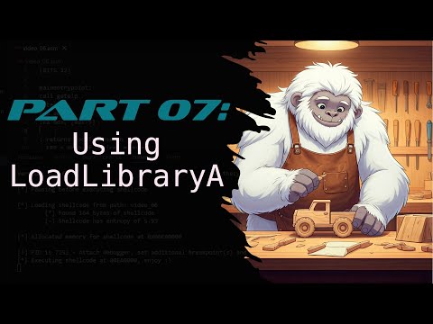 07 - Using LoadLibraryA to Load USER32.dll