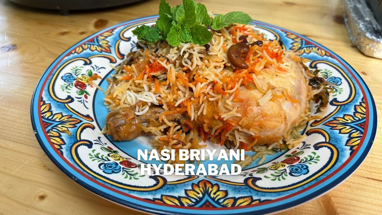 Nasi Briyani Hyderabad | Nasi Briyani Ayam |