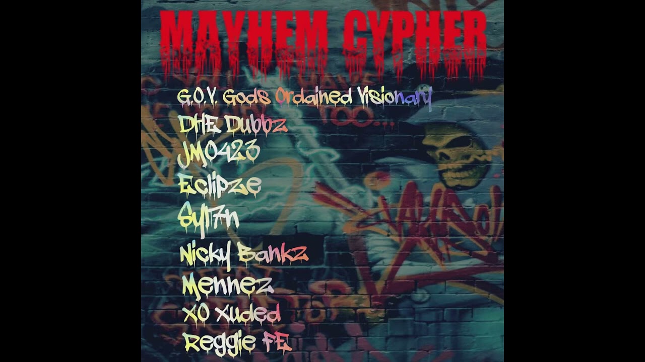 Mayhem Cypher (GOV, DHE Dubbz, JMO423, EclipZe, Syl7n, Nicky Bankz, Mennez, XO Xuded, Reggie FE)