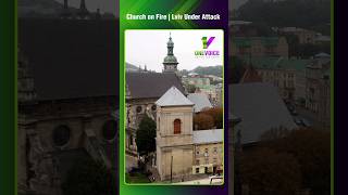 Historic Church in Ukraine Set Ablaze After Russian Strike | One Voice