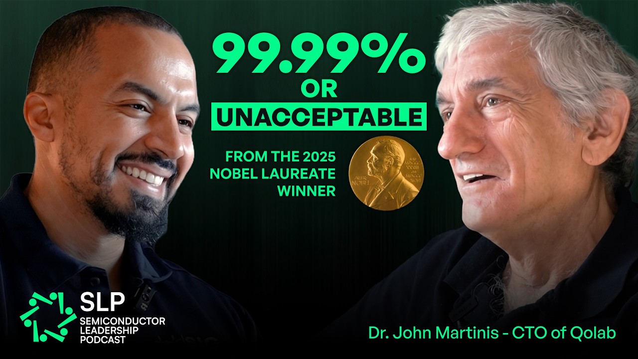 The Nobel Prize Winner Building Quantum Computers the Semiconductor Way