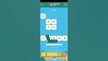 Wordbrain 2 Jungle Event Day 8 2022 Answers