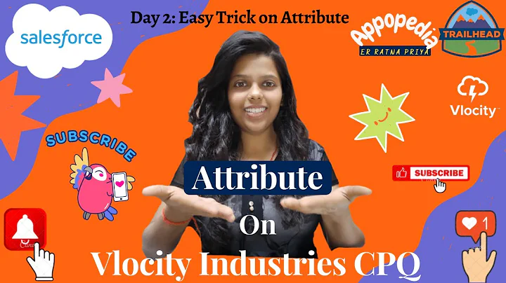 Day 2: Easy Trick for Vlocity Attribute | Vlocity Industries CPQ #salesforce #vlocitycpq  #appopedia