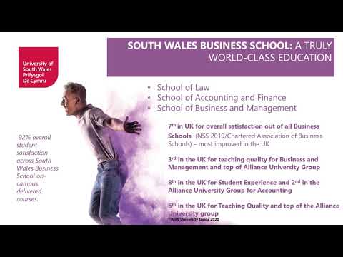 1  Introduction to the University of South Wales