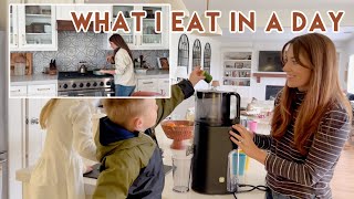 What I Eat in a Day | Making Fresh Juice with the Kids! (Gluten Free) | Kendra Atkins