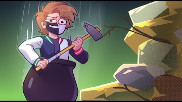 Ranboo Plays Getting Over It for the first time EVER