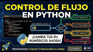 ¡Deja de usar IFs! Aprende MATCH-CASE con números en Python