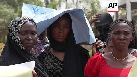 Protests in Nigeria amid election tensions