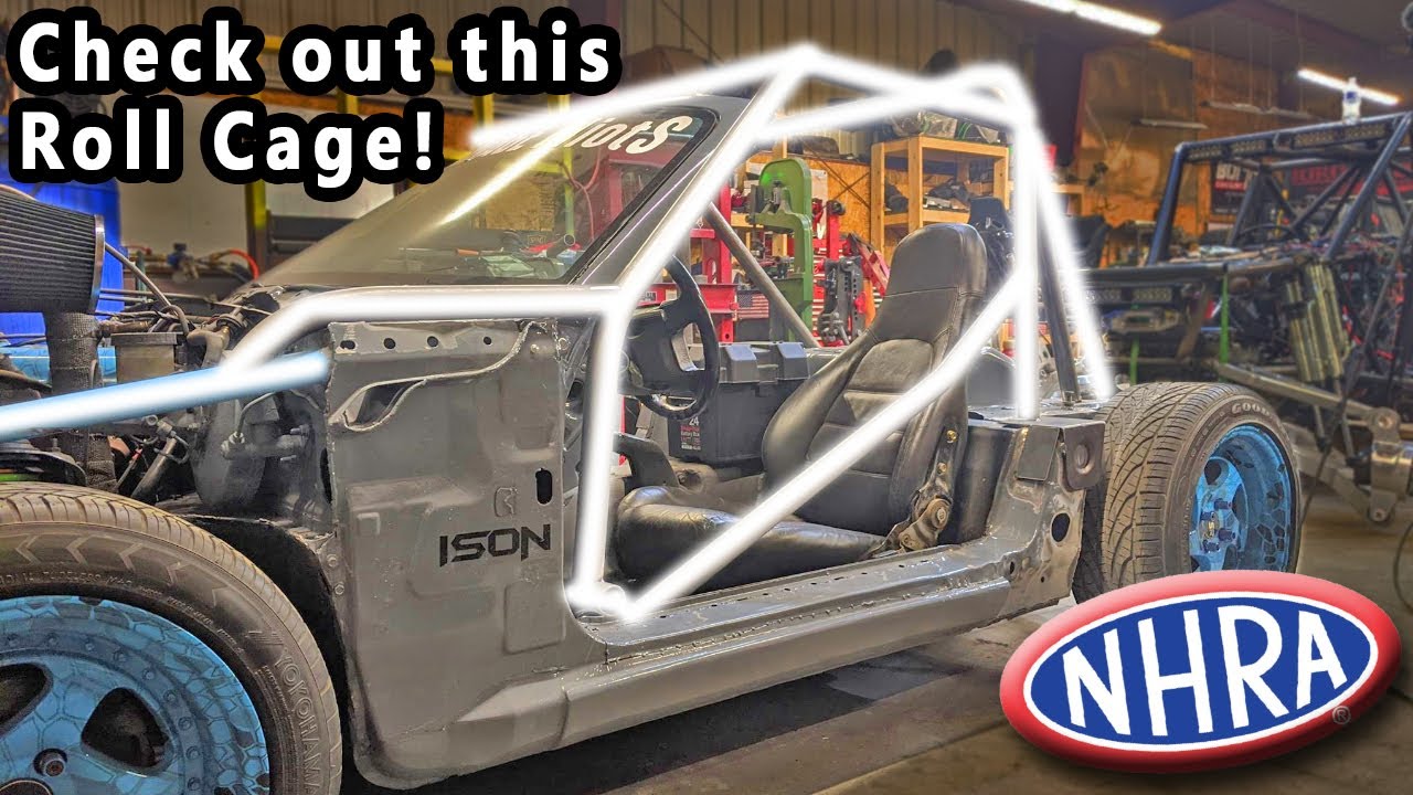 Garage Idiots Miata Turbo Kart Cage takes shape -Joe does frame Repair on the CJ and needs YOUR Help