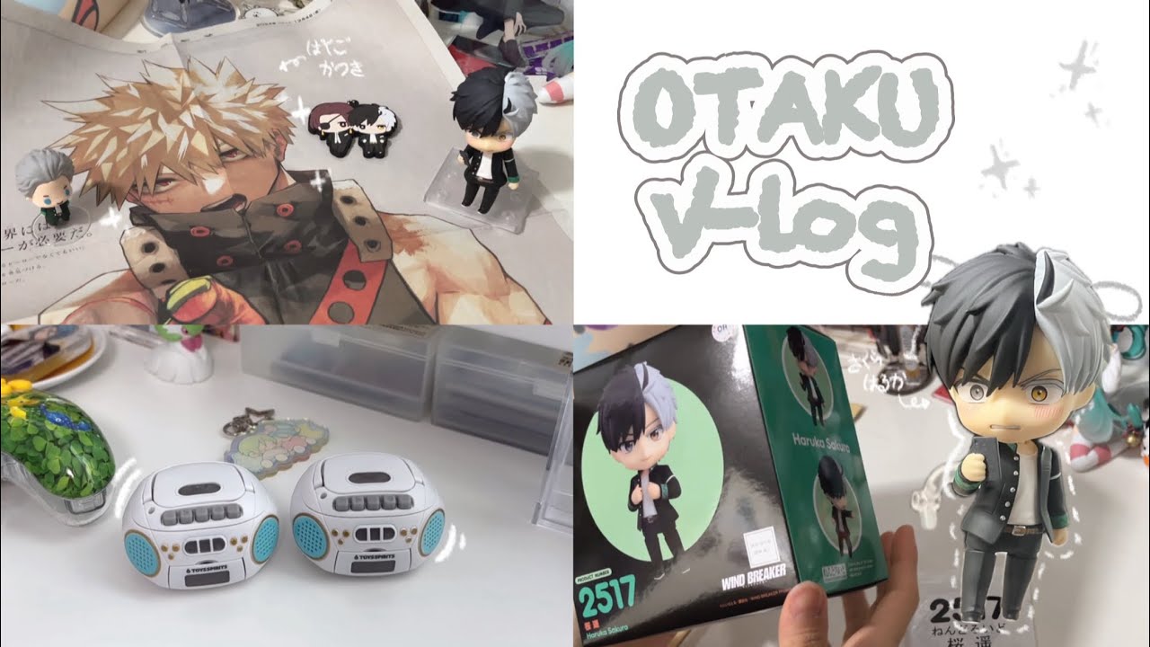 [오타쿠 브이로그] ㅇr앙?! ぁıøł로오ŀ 양ㅋı으l 口ざ남︱ 윈브레 ︱히로아카︱국전︱가챠깡︱랜덤깡