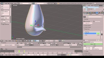 Shapekey Overview Blender 2.6