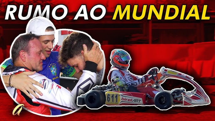 Pilotos de kart aceleram em corrida este fim de semana