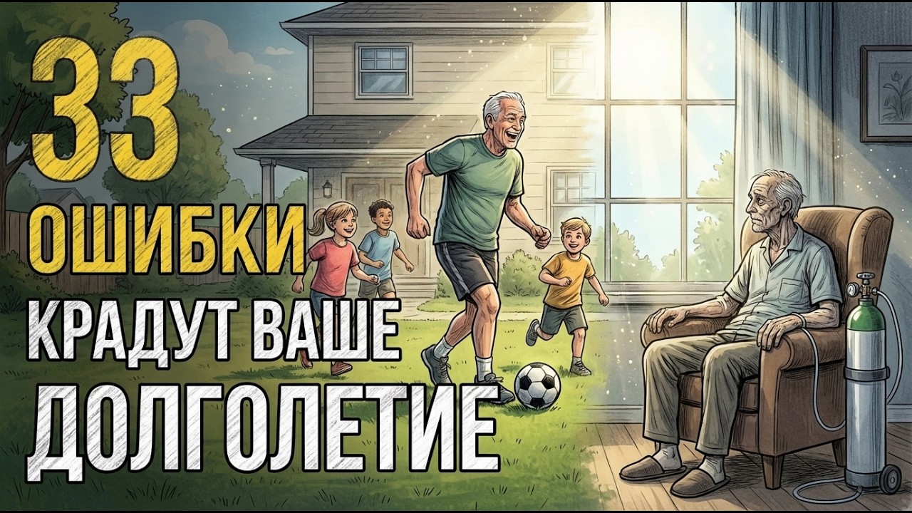 33 ошибки, из-за которых вы стареете вдвое быстрее