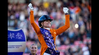 Dinja van Liere HERMES Final Freestyle Herning 2022