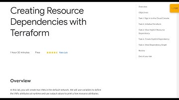 Creating Resource Dependencies with Terraform Qwiklab