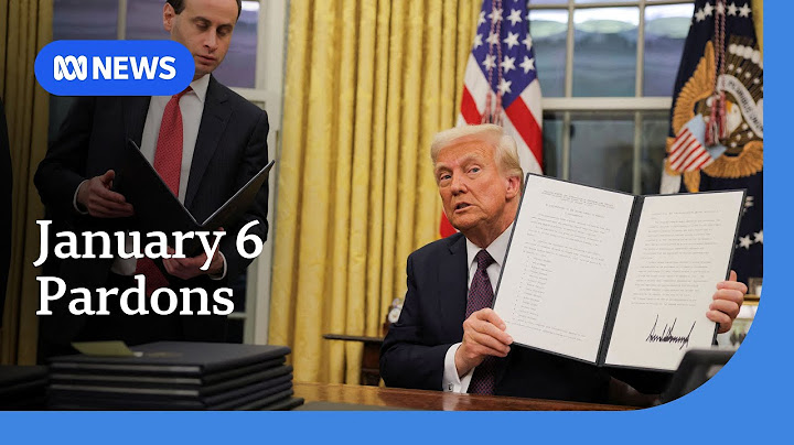 Donald Trump pardons January 6 Capitol rioters | ABC NEWS