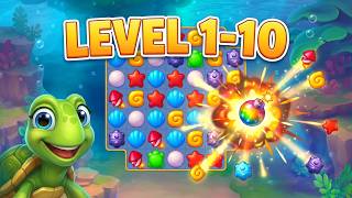 Fishdom level 1 - 10