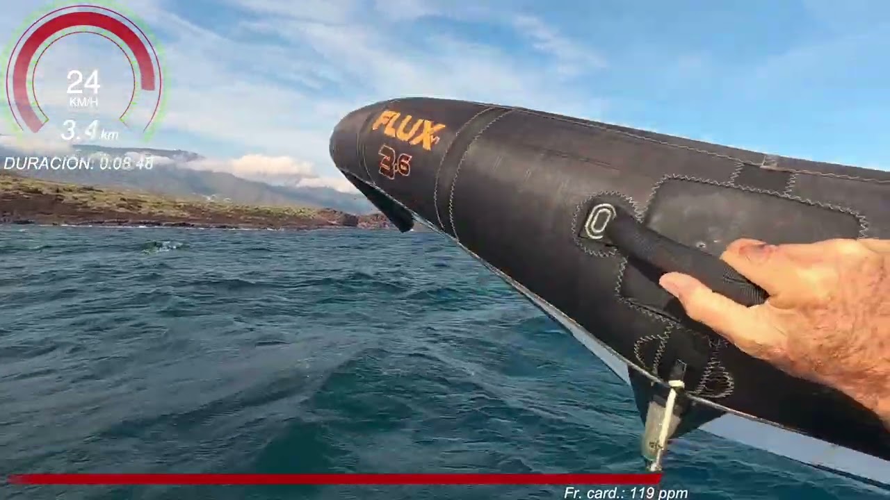 Downwind de 5Km el 31 de Diciembre 2025 en el Puertito