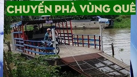 Ký ức miền Tây /qua phà Đồng Tháp mười mùa nước nổi /Bình vlog thôn dã.#3
