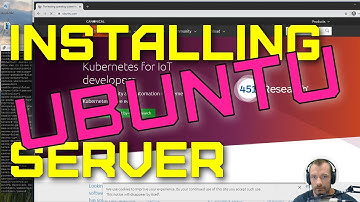 Installing Ubuntu Server from Bootable USB