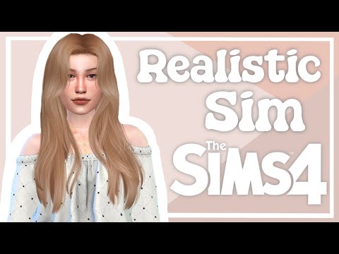 REALISTIC SIM 🤍 | Sims 4 Simerla