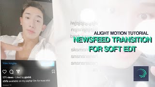 instagram newsfeed transition for soft edit alight motion | free transition when you're stuck #16 screenshot 4