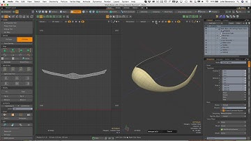 Modo Footwear Design - Lesson 5: 4. UV Mapping the Vamp