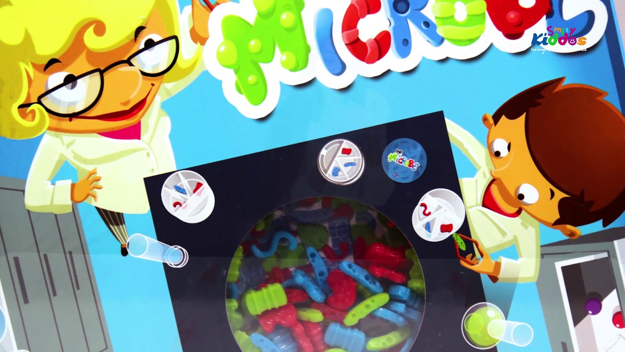 Dr. Microbe Board Game | Brain Game | Educational Board Games | Smily Kiddos