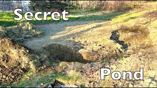 Building A Secret Backyard Pond By Hand (Part 1)