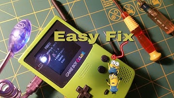 How To Fix Sticky / Stuck GameBoy Color Buttons