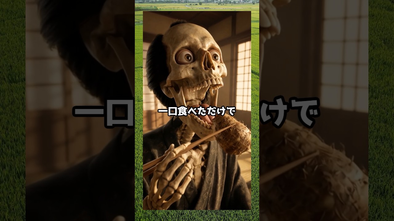 激痛と嘔吐…江戸っ子が命懸けで食べた植物とは！？　 #歴史 #江戸時代 #shorts