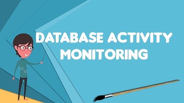 What is Database activity monitoring?, Explain Database activity monitoring