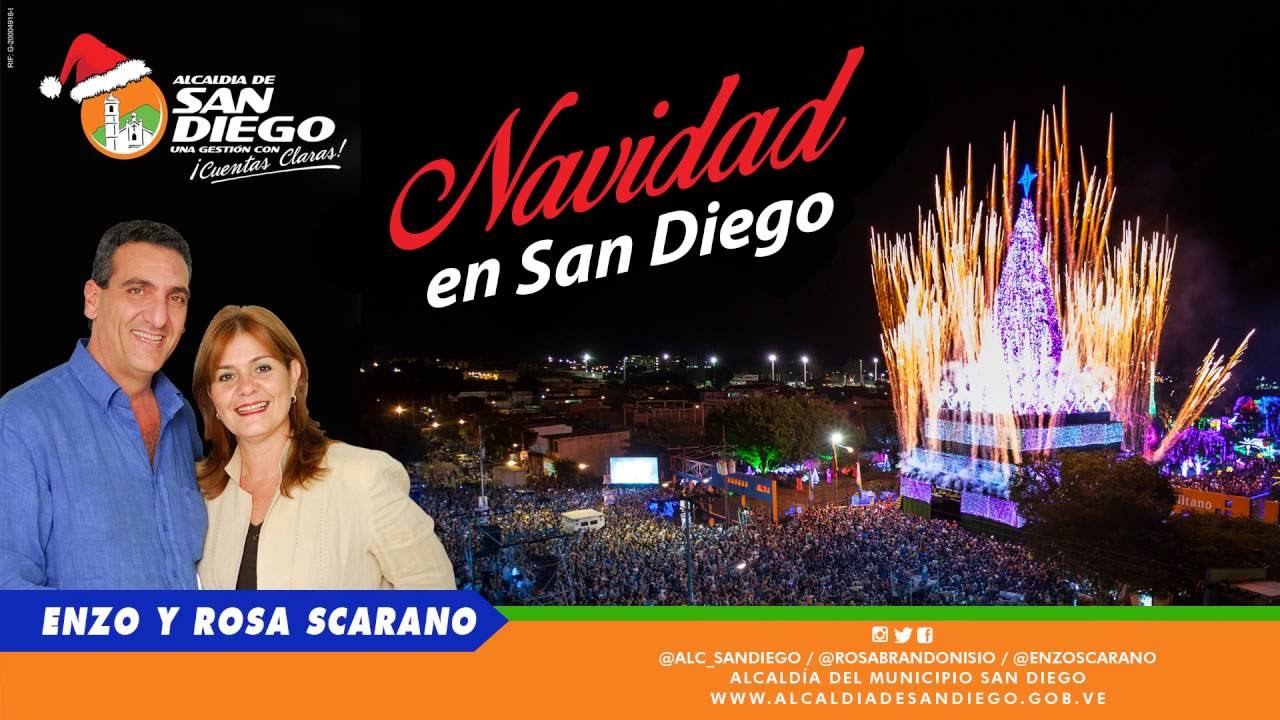 Inauguración de la Navidad en San Diego 2015 YouTube