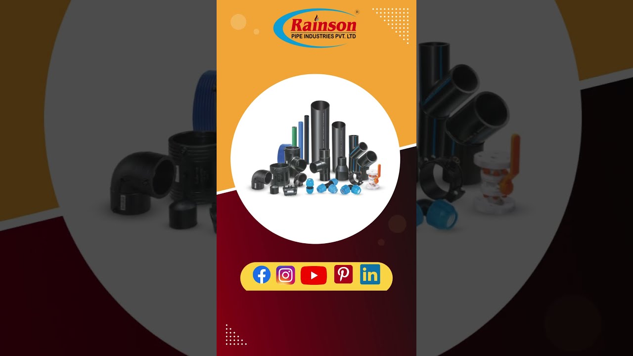 HDPE Spigot Tail Piece manufactured by Rainson Pipe Industries Pvt. Ltd. 