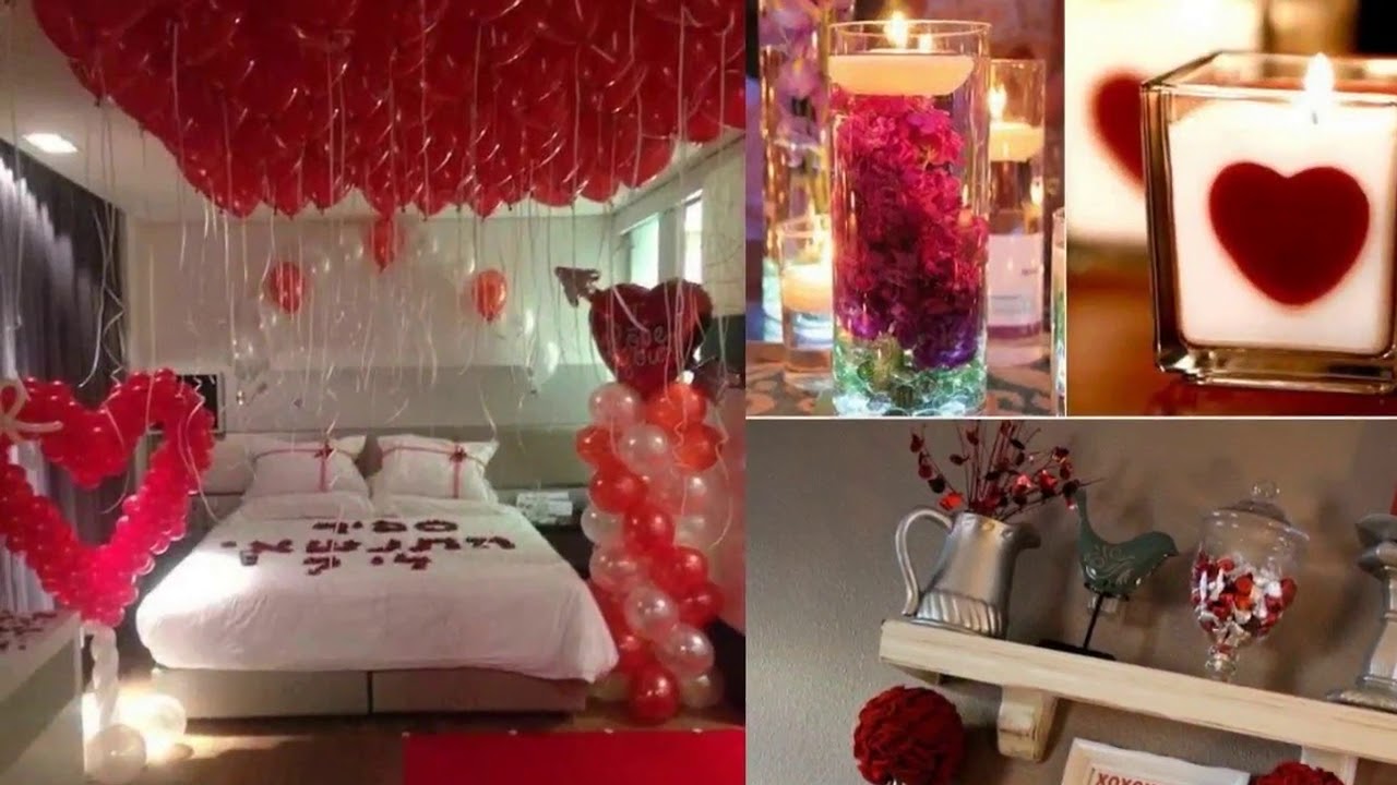 How to decorate a bedroom for valentine's day Valentine decorations