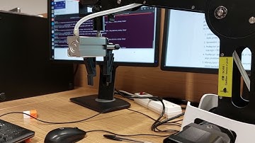 Dobot Magician closing gripper using ROS2 service