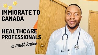 Healthcare Worker? Here's How to Move to Canada
