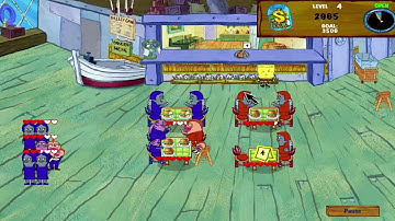 SpongeBob Diner Dash 2: Two Times the Trouble - Level #4 - Groupers