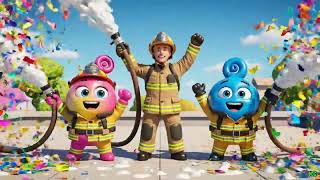 Fire Truck Song! 🚒 Firefighters & Fire Safety Rules for Kids | Sloopiland