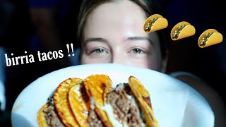 learning how to make THE BEST BIRRIA TACOS 🌮 〰️ elsie hewitt