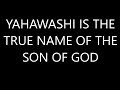 Joshua played backwards reveals the true name of Jesus!!! MUST WATCH!!!