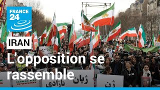 Des Iraniens interpellent l'UE lors d'une manifestation anti-régime à Paris • FRANCE 24