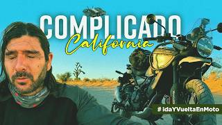 Me sentí MISERABLE en medio del desierto de MOJAVE . California en MOTO