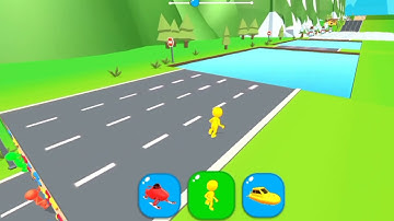 Shape-Shifting All Levels Walkthrough Mobile IOS | Android New Running Games Gameplay Max Level