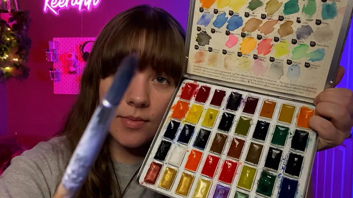 ASMR Painting You in 5 Minutes (Fast)