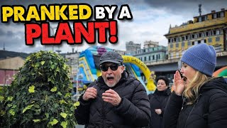 Bushman prank: You never know who’s watching… 😳 Bushman Prank !!!!