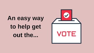 Consider sending postcards to voters